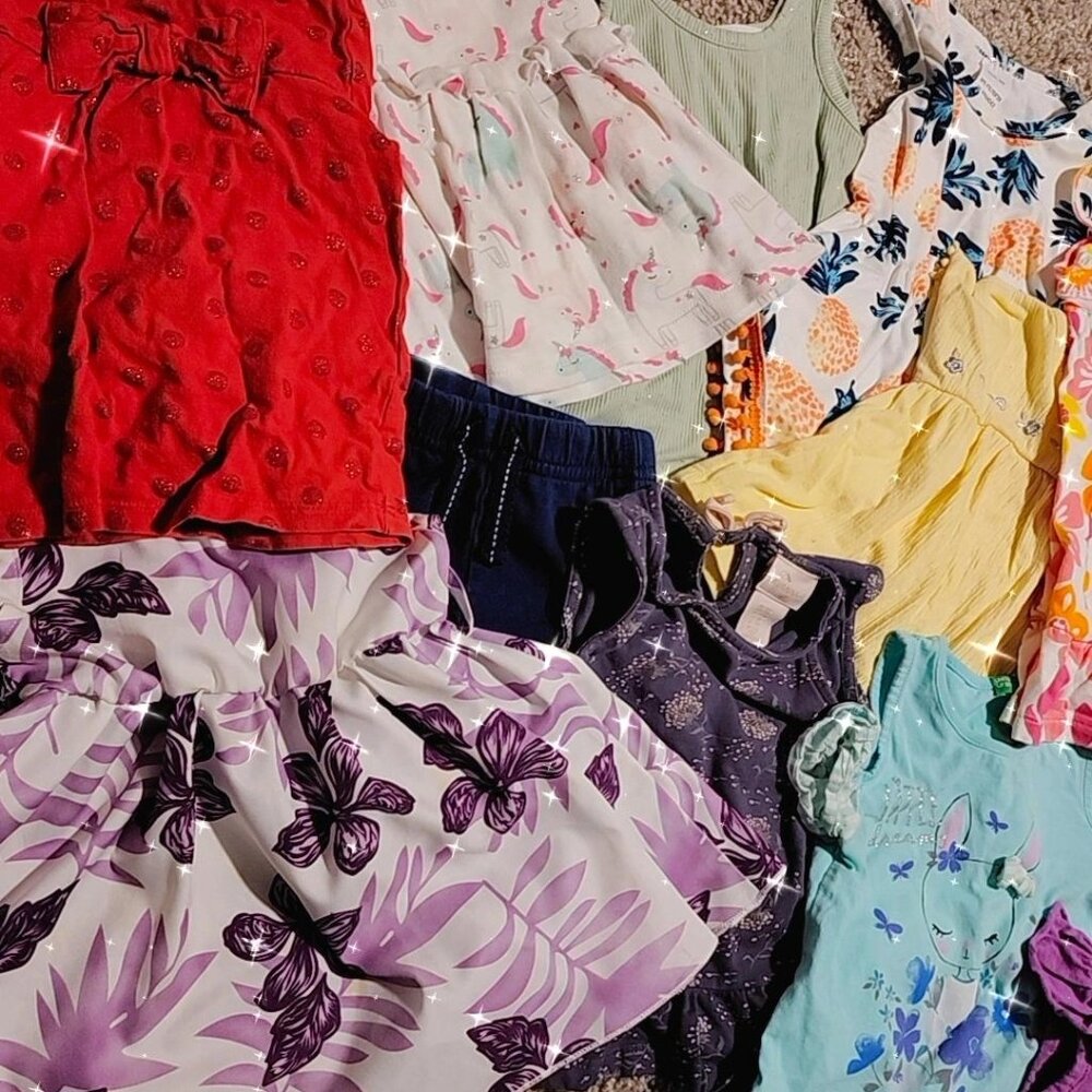 Girls Toddler Baby, 12 months to 18 months, LOT of 23 items
